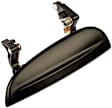 80737 Front, Driver Side Smooth Black Exterior Door Handle, Without Key Hole, Help Series