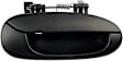 80750 Rear, Passenger Side Smooth Black Exterior Door Handle, Without Key Hole, Help Series