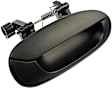 80750 Rear, Passenger Side Smooth Black Exterior Door Handle, Without Key Hole, Help Series