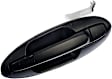 80759 Rear, Driver Side Smooth Black Exterior Door Handle, Without Key Hole, Help Series