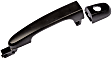 2007 Kia Sportage - Front, Driver Side Smooth Black Exterior Door Handle, With Key Hole, Help Series