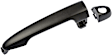 80785 Front, Driver or Passenger Side Smooth Black Exterior Door Handle, With Key Hole, Help Series