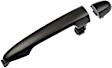 80786 Rear, Driver or Passenger Side Smooth Black Exterior Door Handle, Without Key Hole, Help Series
