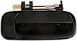80849 Rear, Passenger Side Smooth Black Exterior Door Handle, Without Key Hole, Help Series