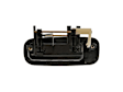 80849 Rear, Passenger Side Smooth Black Exterior Door Handle, Without Key Hole, Help Series