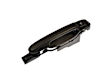 80853 Passenger Side Smooth Black Exterior Door Handle, With Key Hole, Help Series