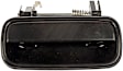 80856 Rear, Passenger Side Smooth Black Exterior Door Handle, Without Key Hole, Help Series
