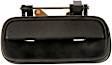 80872 Help Series Tailgate Handle, Smooth Black Plastic