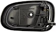 1995 Geo Prizm - Front Or Rear, Driver Side Gray Interior Door Handle, Without Door Lock Button, Help Series