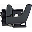 80908 Front, Driver Side Black Interior Door Handle, With Door Lock Button, Help Series