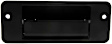 80916 Textured Black Exterior Door Handle, Without Key Hole, Help Series
