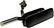 80920 Passenger Side Textured Black Exterior Door Handle, Without Key Hole, Help Series