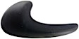80929 Front, Driver Side Textured Gray Interior Door Handle, Without Door Lock Button, Help Series