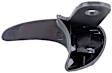 80930 Front, Passenger Side Gray Interior Door Handle, Without door lock button, Help Series