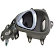 80949 Front, Driver Side Brown Interior Door Handle, With Door Lock Button, Help Series
