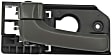 80958 Front, Driver Side Beige Interior Door Handle, With Door Lock Button, Help Series