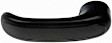 80961 Driver or Passenger Side Black Interior Door Handle, With Door Lock Button, Help Series