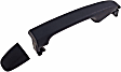 81009 Front, Passenger Side Textured Black Exterior Door Handle, Without Key Hole, Help Series