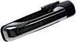 81012 Rear, Driver Side Black Exterior Door Handle, Without Key Hole, Help Series