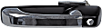 81013 Front, Driver Side Black Exterior Door Handle, With Key Hole, Help Series