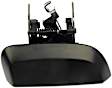 81074 Rear, Driver Side Smooth Black Exterior Door Handle, Without Key Hole, Help Series