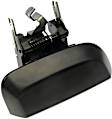 81074 Rear, Driver Side Smooth Black Exterior Door Handle, Without Key Hole, Help Series