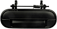 81087 Passenger Side Smooth Black Exterior Door Handle, Without Key Hole, Help Series