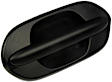 81090 Driver Side Textured Black Exterior Door Handle, Without Key Hole, Help Series