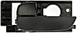 81114 Front, Driver Side Textured beige Interior Door Handle, With Door Lock Button, Help Series