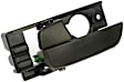 81116 Front, Driver Side Textured Gray Interior Door Handle, With Door Lock Button, Help Series