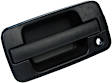 81132 Front, Driver Side Textured Black Exterior Door Handle, With Key Hole, Help Series