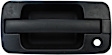 81132 Front, Driver Side Textured Black Exterior Door Handle, With Key Hole, Help Series