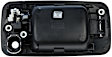81132 Front, Driver Side Textured Black Exterior Door Handle, With Key Hole, Help Series