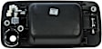 81134 Front, Driver Side Black Exterior Door Handle, With Key Hole, Help Series