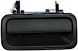 81139 Rear, Passenger Side Textured Black Exterior Door Handle, Without Key Hole, Help Series