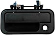81142 Front, Driver Side Textured Black Exterior Door Handle, With Key Hole, Help Series