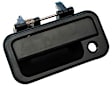 81142 Front, Driver Side Textured Black Exterior Door Handle, With Key Hole, Help Series