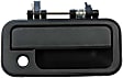 81143 Front, Passenger Side Textured Black Exterior Door Handle, With Key Hole, Help Series