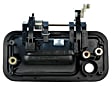 81143 Front, Passenger Side Textured Black Exterior Door Handle, With Key Hole, Help Series