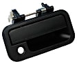 81143 Front, Passenger Side Textured Black Exterior Door Handle, With Key Hole, Help Series