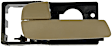 81146 Front, Driver Side Smooth beige Interior Door Handle, Help Series