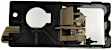 81146 Front, Driver Side Smooth beige Interior Door Handle, Help Series