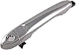 81153 Front, Driver Side Chrome Exterior Door Handle, With Key Hole, Help Series