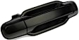81155 Rear, Passenger Side Smooth Black Exterior Door Handle, Without Key Hole, Help Series