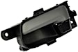 81160 Front Or Rear, Driver Side Smooth Gray Interior Door Handle, With Door Lock Button, Help Series