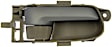 81163 Front Or Rear, Passenger Side Smooth Gray Interior Door Handle, With Door Lock Button, Help Series