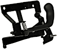 81165 Front, Driver Side Black Interior Door Handle, Without Door Lock Button, Help Series