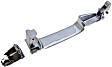 81167 Front, Passenger Side Smooth Black Exterior Door Handle, Without Key Hole, Help Series