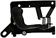 81173 Front, Passenger Side Textured Black Interior Door Handle, Without Door Lock Button, Help Series