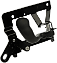 81173 Front, Passenger Side Textured Black Interior Door Handle, Without Door Lock Button, Help Series